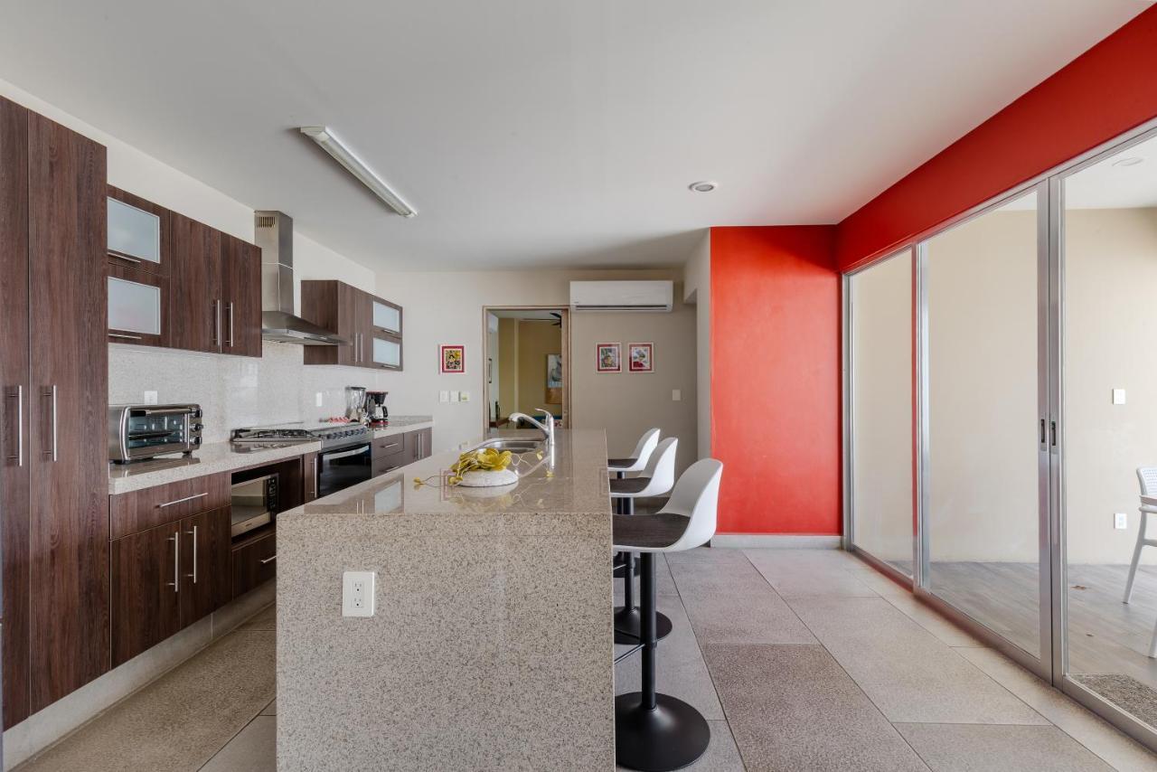 Large&Modern Apartment With Private Terrace Cancun Bagian luar foto