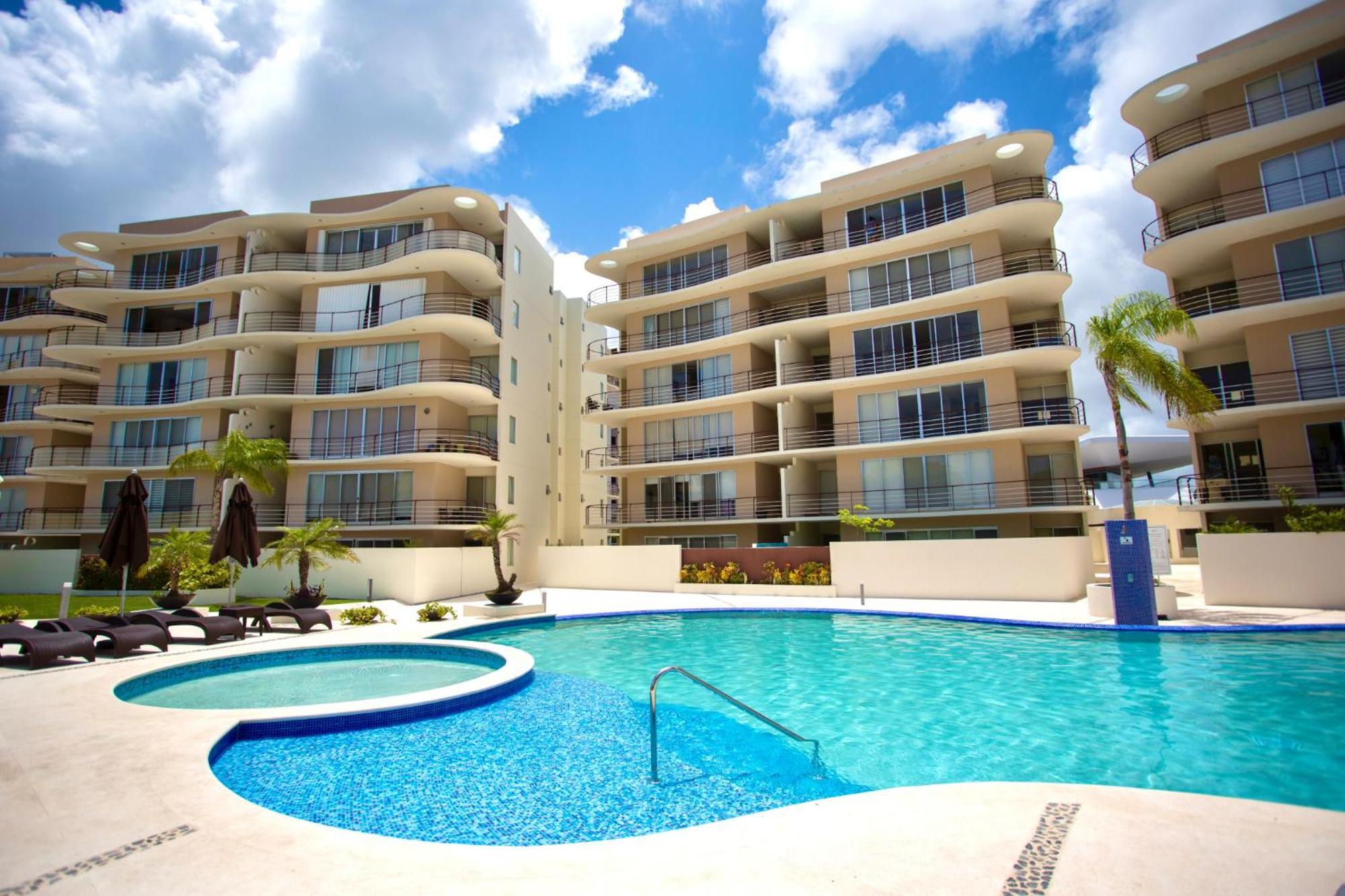 Large&Modern Apartment With Private Terrace Cancun Bagian luar foto