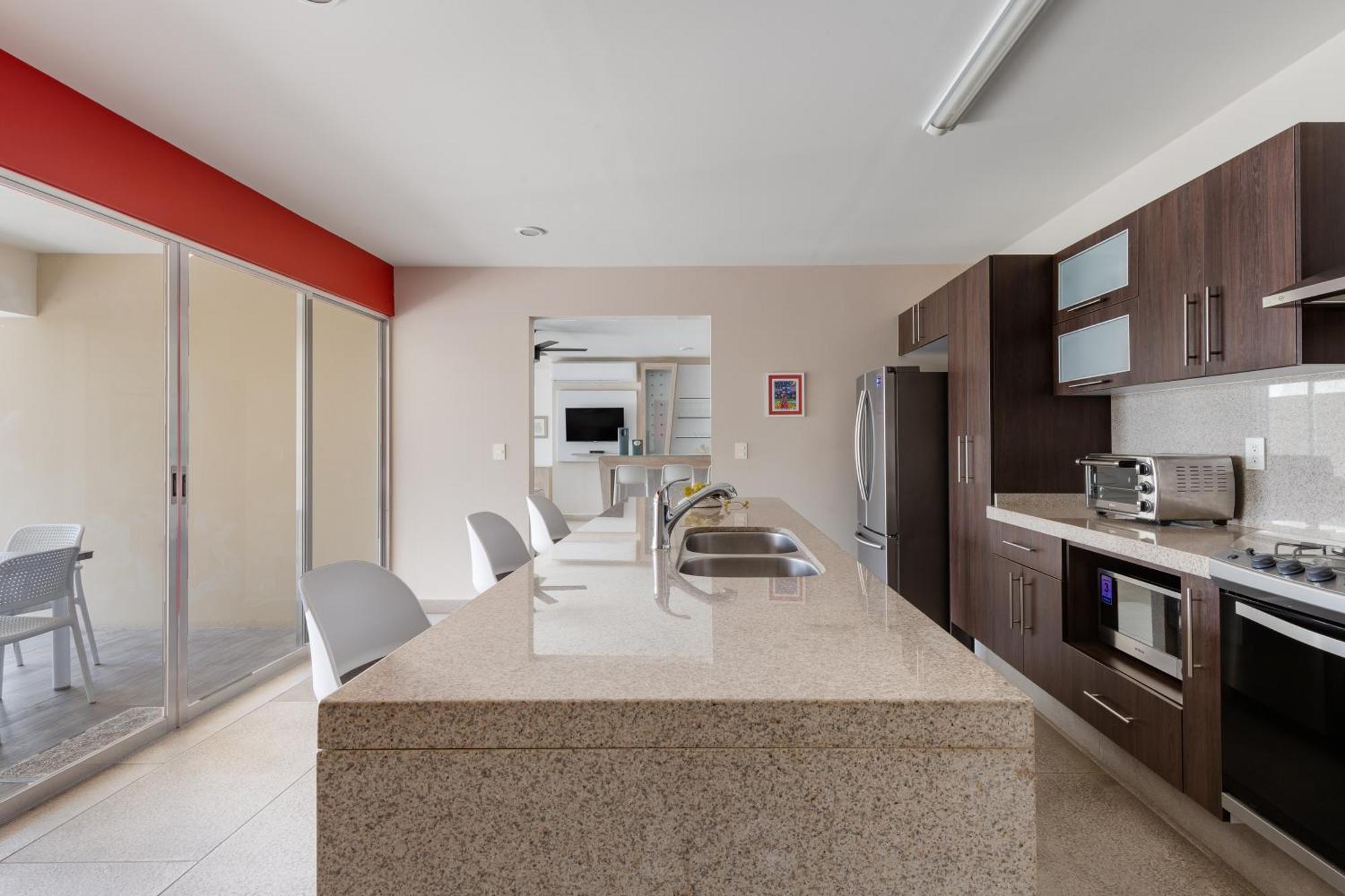 Large&Modern Apartment With Private Terrace Cancun Bagian luar foto